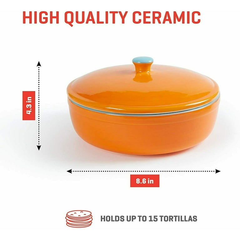 Bene Casa Tortilla warmer, 12 tortilla capacity, dishwasher & microwav