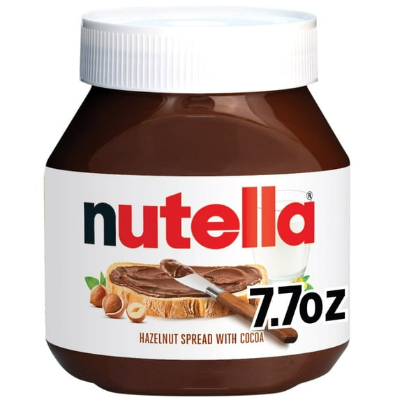 Pack of 3 Nutella Hazelnut Spread with Cocoa for Breakfast, 7.7 oz Jar, 7.7 oz (packaging may vary)