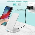 thumbnail image 7 of Adjustable Phone Stand Wireless Charger, 15w Fast Wireless Charging Stand,Foldable Wireless Charger, Wireless Charger Compatibles With Various Cell Phone Models 50% 0ff Clearance!, 7 of 7