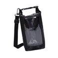 thumbnail image 1 of Bolsa seca impermeable para teléfono, bolsa flotante para kayak, bolsa deportiva para exteriores, bolsa de lona enrollable Negro, 1 of 8