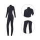 thumbnail image 2 of Buceo Surf Ropa Ropa de protección de buceo de neopreno Accesorios para exteriores (Negro M Mujer), 2 of 5