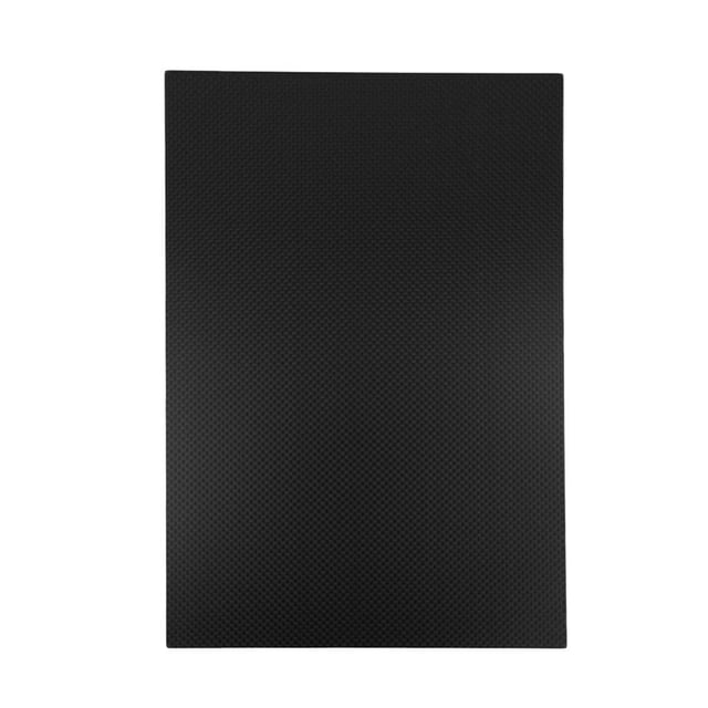 Tablero de placa de fibra de carbono 100% negro 200x300mm 0,5-3,0mm mate 200x300x1,0mm Zulema Panel de placa de fibra de carbono