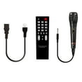 thumbnail image 6 of Pre-Owned QFX PBX-1215 Dual 12" Floorstanding Bluetooth Speaker with Party Lights, Includes Microphone, Black, 6 of 7