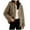 Khaki-sherpa jacket, variant on FNFYFH Womens Fuzzy Fleece Jacke Plus Size Faux Fur Sherpa Coat Zip Up Winter Warm Sweatshirt Hoodies Long Sleeve Winter Parka with Hood