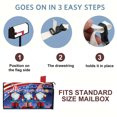 thumbnail image 4 of Vibrant Print For Outdoor Garden Decoration Postal Mailbox Cover Printed Spring Mailbox Cover YTYH2309100 1Set, 4 of 6