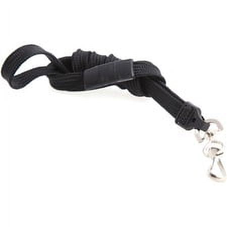 SICURIX Plastic Hook Breakaway Lanyard - 12 / Pack - 36" Length - Black - Nylon, Plastic, Steel | Bundle of 5
