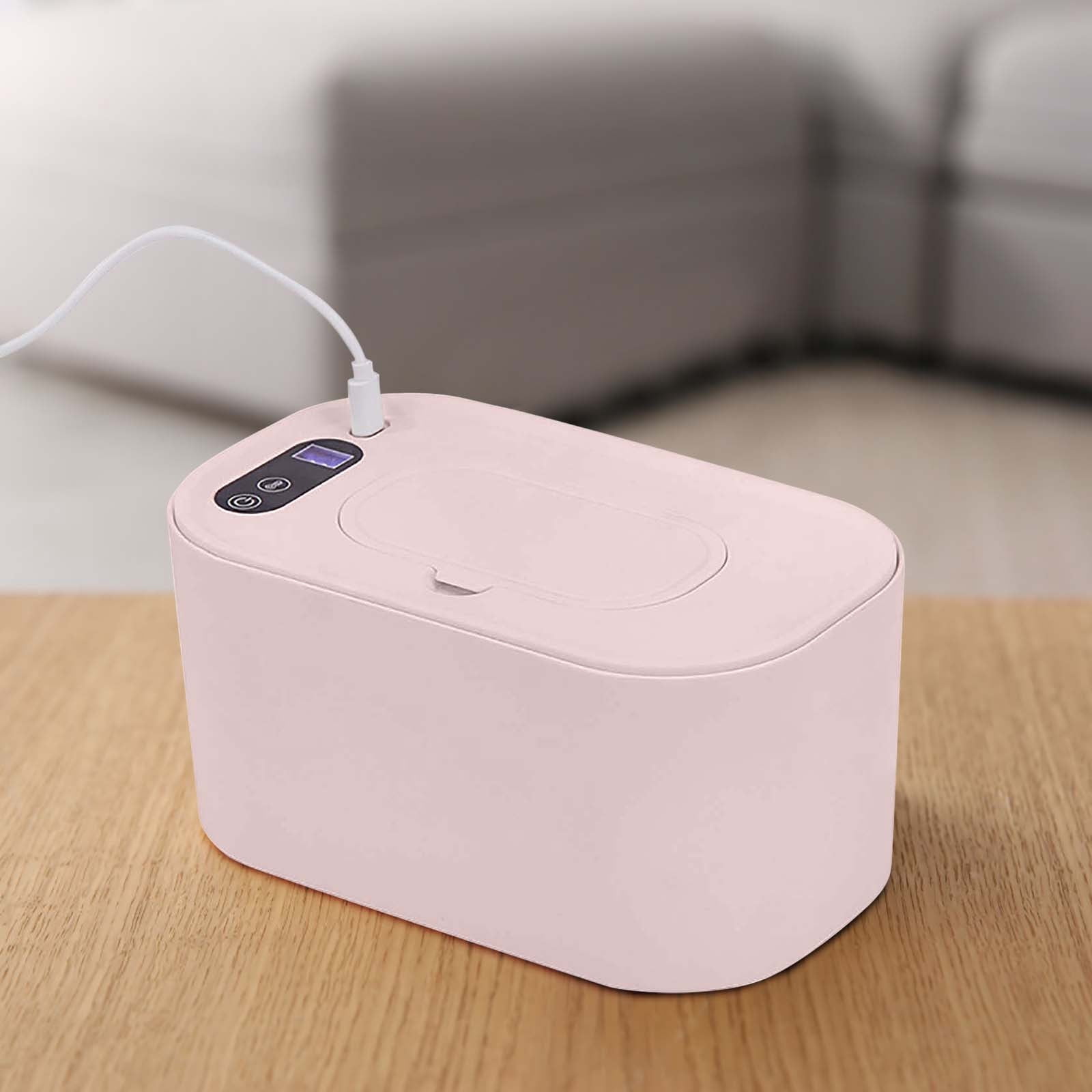 Arestory Baby Wipe Warmer and Baby Wet Wipes Dispenser, 5 Modes of Temperature Heating Control Portable Diaper Wipes Warmer for Newborn Baby, Baby Shower Gifts White