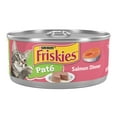 thumbnail image 3 of (12 pack) Purina Friskies Pate, Salmon, Wet Cat Food, 5.5 oz Can, 3 of 19