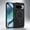 Black, variant on For Google Pixel 9A Phone Case,Compatible with Mag-Safe,Anti-Scratch Fiber Pattern PU Leather Back Design,PC + TPU Hybrid Shockproof Non-Slip Protection,Durable Thin Phone Case,Orange
