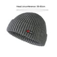 thumbnail image 5 of ievspot Men Winter Hat Dome Stretchy Dome Knitted Thermal Anti-slip Fall Winter Outdoor Cycling Work Street Cap, 5 of 8