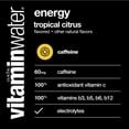 thumbnail image 3 of Vitaminwater energy electrolyte enhanced water, tropical citrus drink, 20 fl oz (3 Pack), 3 of 6