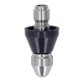 thumbnail image 1 of Pressure Washer Turbo Nozzle Pointed 5000PSI Mini Compact Stainless Steel Turbo Nozzle for Replacement Middle Head Rear 6 Holes 3/8in NPT, 1 of 4
