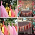 thumbnail image 3 of EXHUMKY Pink Paper Tassels Tassel Gar for Wedding and Party Decorations 30Pcs, 3 of 8