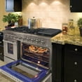 thumbnail image 4 of Brama BR4801SSDF 6.7 Cu. Ft. Stainless Steel Dual-Fuel Slide-In Range, 4 of 4