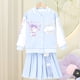 thumbnail image 3 of Cinnamoroll Girl Jk Uniform Set Sanrios Anime Spring Autumn Cotton Coat Shirt Pleated Skirt Korean Fashion Kawaii Kids Jackets, 3 of 5