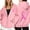 A-Pink143, variant on XIAOCHA Pink Ribbon Zip Up Hoodies for Women Breast Cancer Awareness Fleece Hooded Jacket Casual Loose Cozy Sport Hoodie