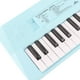 thumbnail image 4 of Teclado Musical, Piano Eléctrico Portátil Con 37 Teclas Para Principiantes, Juguete Educativo Con Fuente De Alimentación Dual Para Niños Con Micrófono Piano De Grabación, 4 of 7