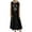 Black women dresses, variant on Summer Saving Wycnly Womens Dresses Beach Fashion Plus Size Swing Cotton Linen Tunic Tank Sun Dresses Heart Print Crewneck Sleeveless Long Summer Dress Black m Under $5