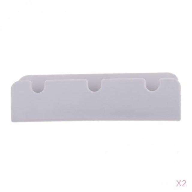 S SERENABLE 2Pcs Boat Seat Hook Clips Parts Mountings for Rib Dinghy Raft Yacht Gray
