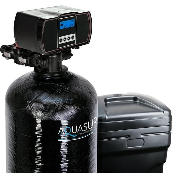 Aquasure Harmony Series 72,000 Grains Whole House Water Softener with Fine Mesh Resin for 6  bathrooms (AS-HS72FM)