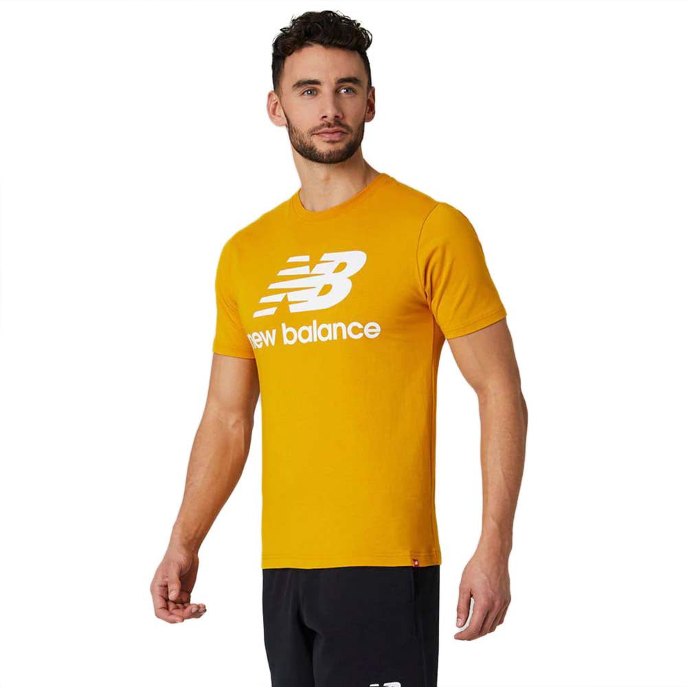New Balance - New Balance Men's Essentials Stacked Logo Tee Varsity ...