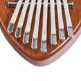 Yguping 8 Key Mini Kalimba Mini Thumb Piano Portable Finger Keyboard