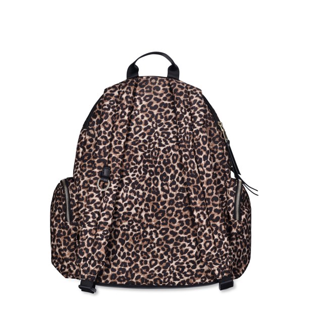NWT Retail $68 STEVE MADDEN LEOPARD MINI BACKPACK Steve Madden | Bags | Steve Madden Leopard Print Backpack  main image 3