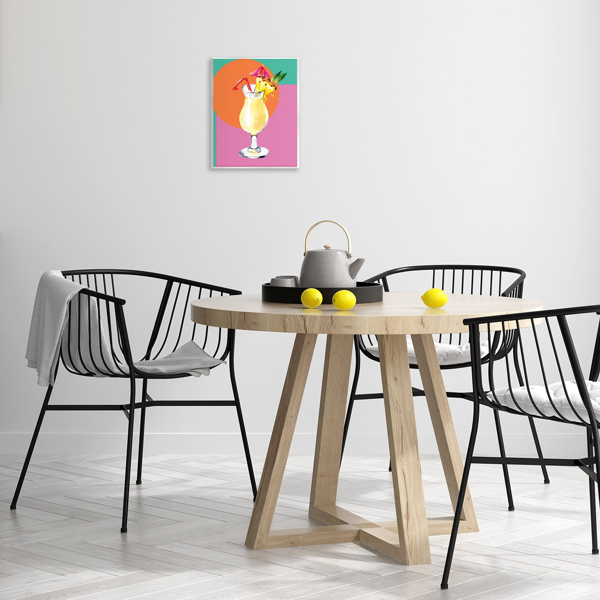 Stupell Industries Modern Tropical Cocktail Food & Beverage Painting Unframed Art Print Wall Art, 11 x 14