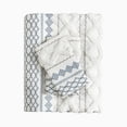 thumbnail image 2 of Premium King Bedding Sets 100% Cotton Duvet Cover with Chenille Tufts Modern Geometric Design for Bedroom Decor, 2 of 10