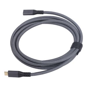 USB C Câble de rallonge, 240W Chargement rapide, 4K 60Hz Vidéo USB C Hommes à USB C Câble femelle, Gen 2 Cord d'extension