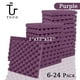 thumbnail image 3 of TOUO - Espuma insonorizante para pared, 6, 12 y 24 unidades, material absorbente de sonido de alta densidad, espuma acústica, aislamiento de ruido para techo, 3 of 5