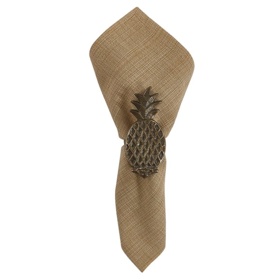 Pineapple Napkin Rings - Set of 6 - Park Designs