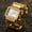 gold white, variant on Women's Gold Bracelet Watch - Square Dial, Crystal Accents, Luxury Vintage-Inspired Wristwatch with Open Link Design - Elegant Quartz Timepiece for Formal and Casual Wear