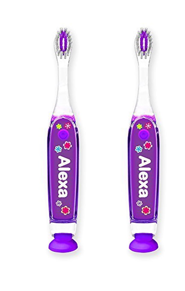 flashing toothbrush