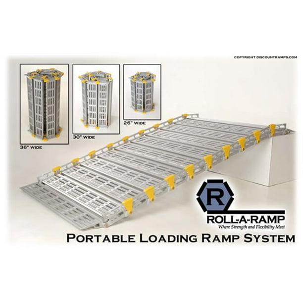RollARamp 30 in. x 48 in. Portable Loading Ramp