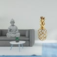thumbnail image 2 of Estatua de mono,Estatua de Buda Mono para Interiores y Exteriores Budista,Figuras en miniatura meditando para decorar el jardín de casa.,Estatua de resina,Estatua de resina para decoración, 2 of 8