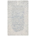 thumbnail image 2 of SAFAVIEH Abstract Frieda Radiate Area Rug, Blue/Ivory, 4' x 6', 2 of 11