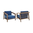 thumbnail image 5 of New Classic Furniture Bali 4-piece Solid Wood Patio Furniture Set in Dark Blue, 5 of 8