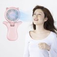 thumbnail image 3 of Ventilador portátil ajustable de ángulo 3 velocidades de viento Mini ventilador eléctrico de bajo ruido Dispositivo de enfriamiento de verano Scienceny HA6980-02B, 3 of 6