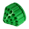 thumbnail image 3 of Uxcell Rotating Burring Holder 35 Holes 360 Degree Rotating Mandrel Drill Holder, Green, 3 of 6