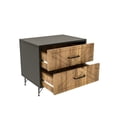 thumbnail image 4 of Kalune Design - Felicita - Anthracite, Pine Nightstand, 4 of 5
