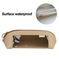 thumbnail image 3 of Pencil Pouch, PU Leather Small Pencil Pouch Leather Pencil Pouch with Long Zip Opening for Students, 3 of 7