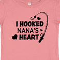 thumbnail image 4 of Inktastic I Hooked Nana's Heart with Fishing Rod Boys or Girls Baby T-Shirt, 4 of 5