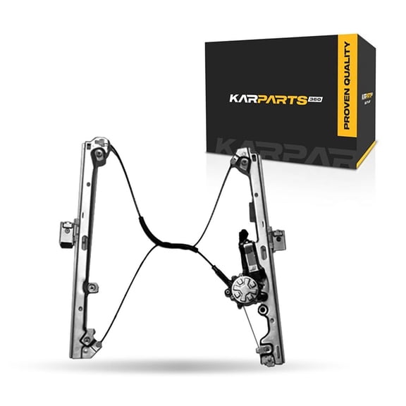 KarParts360 For Cadillac Escalade ESV 2003 2004 2005 2006 Window Regulator Front, Passenger Side | Replacement For GM1351110