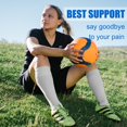 thumbnail image 4 of YUNOVA Compression Socks for Women & Men Circulation (4 Pairs) 15-20 mmHg is Best Support for Athletic Running Cycling, 4 of 8