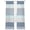 Blue, variant on Boho Blue Aqua Sheer Curtains 96 Inch Length 2 Panels Set, Geometric Stripes Tribal Bohemia Retro Voile Window Treatment Semi Sheer Long Curtains Drapes for Bedroom/Living Room/Kitchen 52"x96"x2
