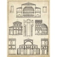 thumbnail image 3 of Vision Studio 15x18 Black Modern Framed Museum Art Print Titled - Vintage Architects Plan I, 3 of 5