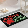 thumbnail image 1 of Festive Christmas Doormat Non Holiday Rug Indoor Outdoor For Home Entryway Seasonal Cheer, 1 of 4