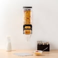 thumbnail image 3 of Met Lux 3.5 Gal Black Plastic Wall Mount Cereal Dispenser - 22 1/2" x 13 1/2" x 6" - 1 count box, 3 of 10