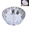 thumbnail image 1 of Vegetable Steamer Basket, Multifunction Stainless Steel Folding Steam Rack Food Steamer Fits  Pot Pressure Cooker, 1 of 8